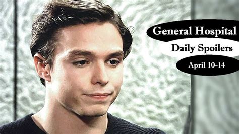 January 2, 2024 Jeannie Daigneault Michael Corinthos. General Hospital weekly spoilers find Michael Corinthos desperately trying to explain himself during the week of January 1-5, 2024. Meanwhile, someone receives devastating news, and another’s secret may be uncovered on GH this week. Check out what’s ahead this week with the latest ...
